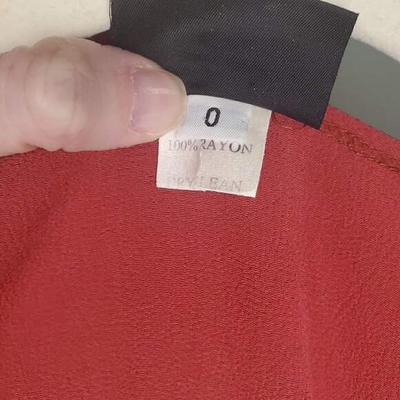 AHNI Flowy Abstract Top XS - Picture 4 of 4